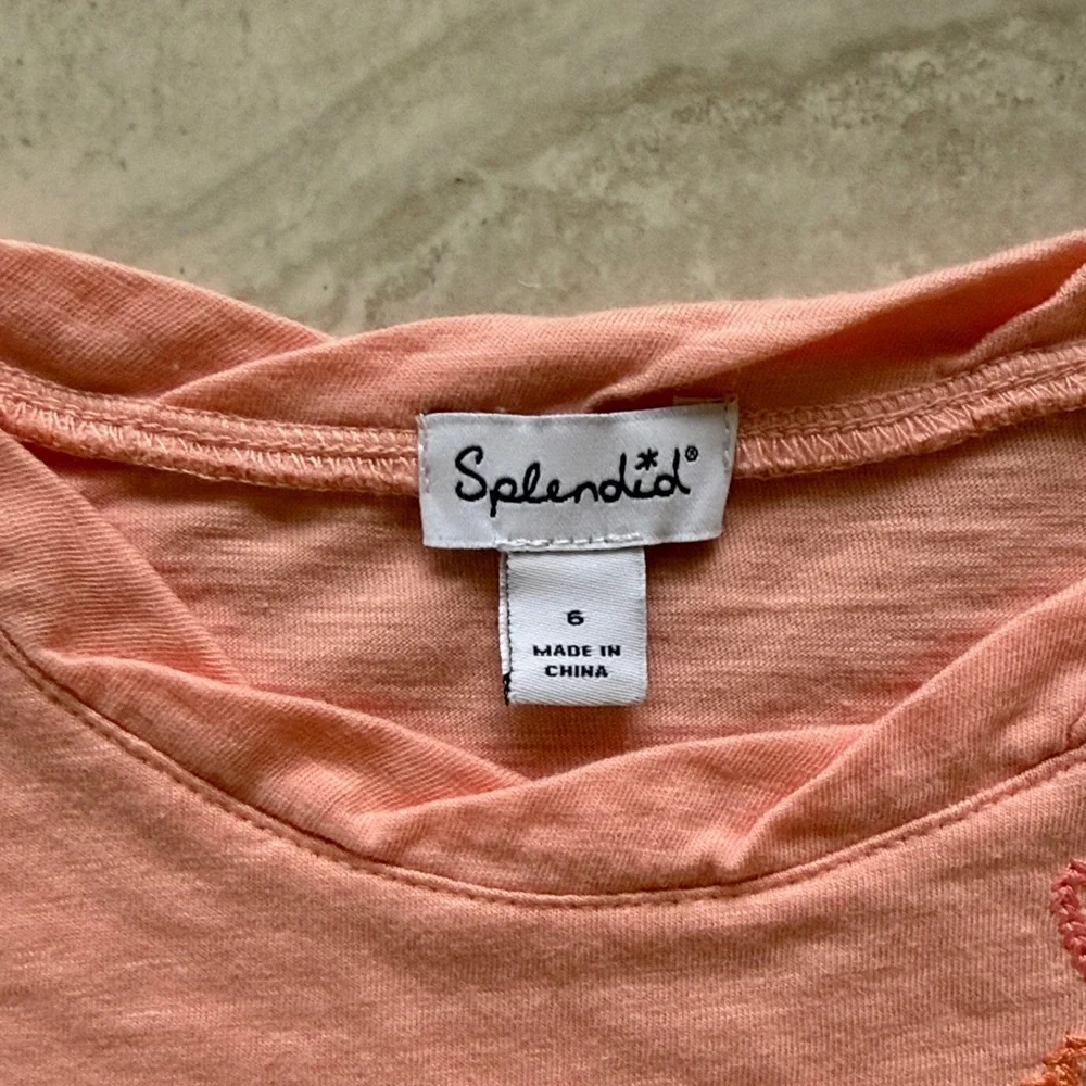 Splendid Girls' Love Tee & Ombre Spray Leggings Set sz 6